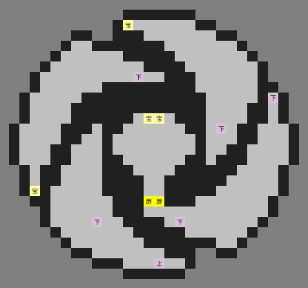 古代遺跡4階マップ