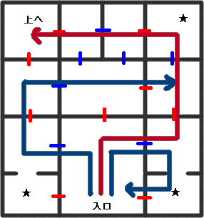 趙公明の森1階ルートつき