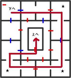 趙公明の森2階ルートつき