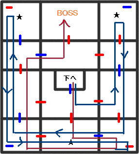 趙公明の森3階ルートつき